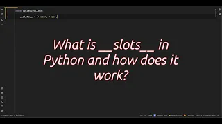 What is -