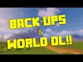 How to Load a Backup in Minecraft 1 16 Play World Downloads Minute Minecraft Tips