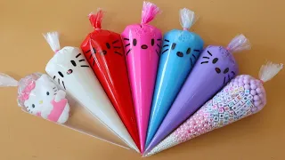 Making Slime with Piping Bags! Most Satisfying Slime Video★ASMR★#ASMR #PipingBags
