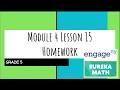 Engage NY Eureka Math Grade 5 Module 4 Lesson 15 Homework