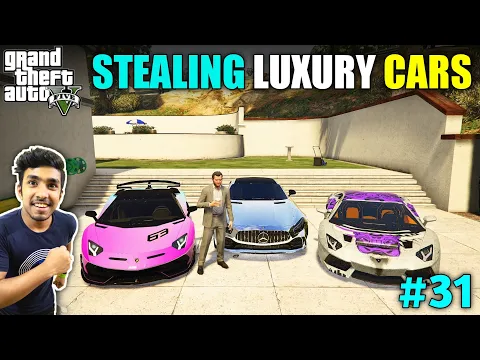 STEALING LUXURY CARS FOR TREVOR GTA V GAMEPLAY 31