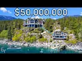 Inside a 50 000 000 Lakefront Mansion with 2 FUNICULARS in the Middle of Nature