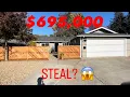 Walking this turn-key home in Napa Valley UNDER 700K Property Tour