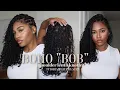 010 HOW TO THE BOHO BOB THE BEST TECHNIQUE TIPS SHOULDER LENGTH KNOTLESS FT Ywigs