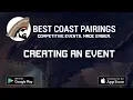 Creating an Event with Best Coast Pairings Tournament Organizer