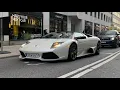 Supercars In Stockholm October 2024 Murcielago Revuelto GT3 RS Huracan Tecnica M5 CS 750S