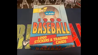 1990 Fleer Baseball Card Box Opening Let s See What Current Hall Of Famers We Can Pull