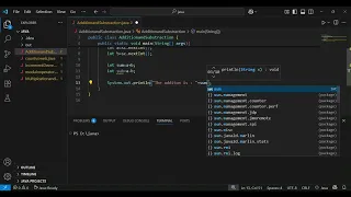 Java Program to Add and Subtract Two Numbers Basic Java for Beginners