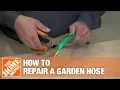 How to Repair a Damaged Garden Hose The Home Depot