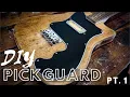How to make an EASY DIY PICKGUARD for your guitar - Part 1