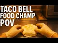 Inside Taco Bell Making a Crunchwrap Burrito Supreme Tacos Food Champ POV
