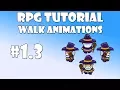 3 Unity RPG Tutorial - Walk animations