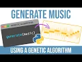 Genetic Algorithm in Python generates Music code included