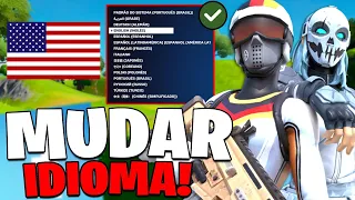 Como Mudar IDIOMA no FORTNITE! - Aprenda a Mudar a Língua do Seu Fortnite!