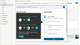 Dynamic Study Module HIT