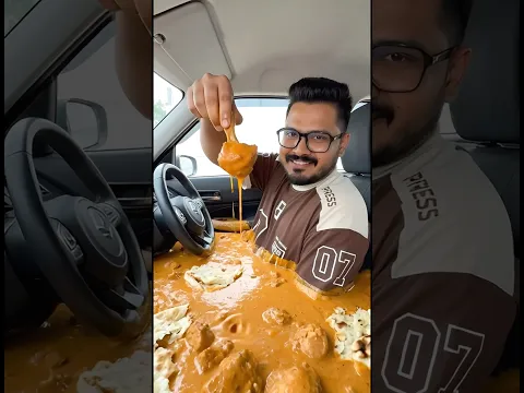 Butter Chicken Car😍🔥 #indianfood
