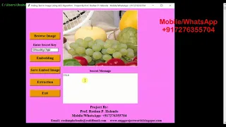 Hiding Secret Text In Image Steganography Using Python Code