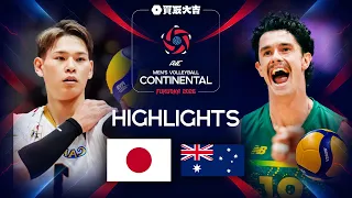 Japan 🇯🇵 vs. Australia 🇦🇺 - Highlights | AVC Men's Continental Championships 2026 | Pool Phase