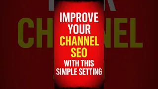 YouTube Channel Settings You MUST Change