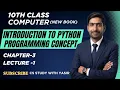 What Is Python Programming Concepts Introduction to Python Programming 10th Grade Chapter