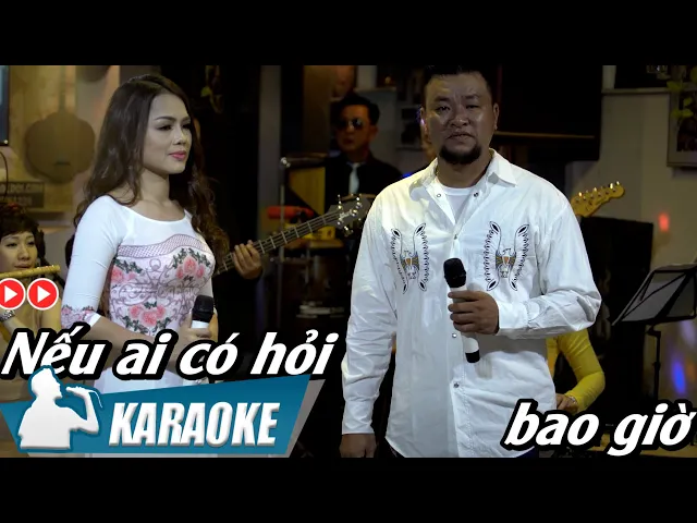 Karaoke Nếu Ai Có Hỏi THIẾU GIỌNG NAM  Song Ca Đạt Võ & Mai Kiều | Karaoke Giọng Ca Để Đời