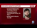 Escaped Kenosha inmate captured by U S Marshals in Racine