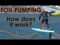 Hydrofoil Pumping Explained how to pump a foil what makes it work