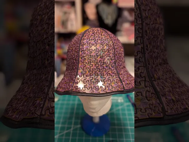 The Puzzle-Piece Flop Hat: A 3D-Printed Wearable Project video thumbnail