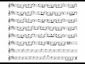 Lagu King of Kings Alto Sax Music Sheet prepared by John Poe