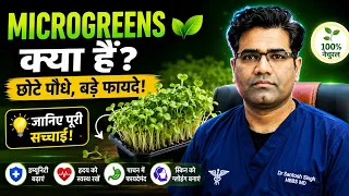 “Microgreens क्या हैं? छोटे पौधे, बड़े फायदे! 🌱 जानिए पूरी सच्चाई”