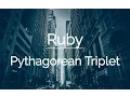 Pythagorean triplet Kata -