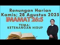 Download Lagu JAMITA NA METMET PANGOLU PARTONDION. IMAMAT 26:5 KETENANGAN HIDUP. KAMIS 28 AGUSTUS 2025