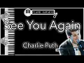 Download Lagu See You Again - Wiz Khalifa ft. Charlie Puth - Piano Karaoke Instrumental