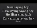 Lagu RASA SAYANG Karaoke