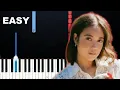 Download Lagu Let You Break My Heart Again - Laufey \u0026 Philharmonia Orchestra (EASY Beginner Piano Tutorial)
