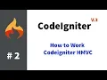 Codeigniter 3 - How to Work Codeigniter HMVC