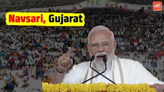 PM Modi's Speech at BJP Public Meeting in Navsari, Gujarat | Inaugurates Development Projects 2026