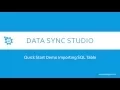 Simego Data Sync Studio Import SQL Table