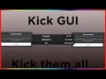 Roblox Serverside Script Showcase Kick GUI