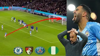 5 أهداف من • رياض محرز •من ركلات حرة صدمت العالم 🔥 جنون المعلقين ||HD||