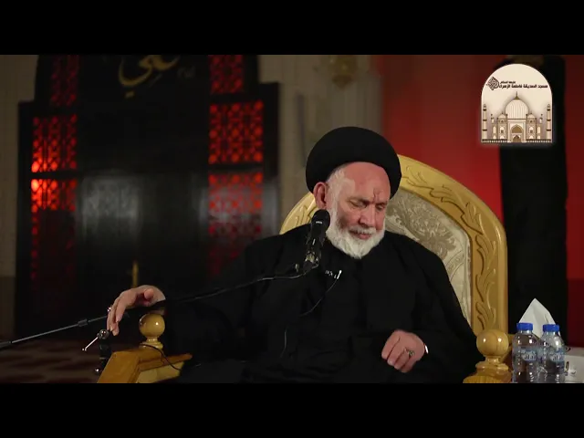 مجالس عاشوراء الليلة  13 - آثار السجود - سماحة السيد عباس شمس المحدثين