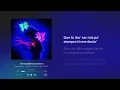 POR SI MAÑANA NO ESTOY (Lyrics) - Omar Courtz