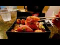 Delicious Self-Serve Sushi Box POV Eating at FOB Poke Sushi Bar