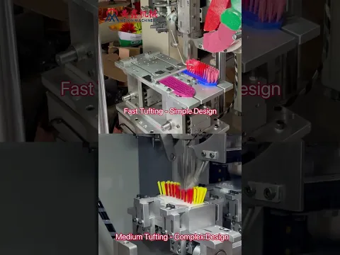 Why are some brush-making machines faster than others?  🚀#MEIXINBrushMachinery #BrushMakingMachine