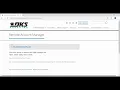 DKS - Remote Account Manager Software Installing the Software