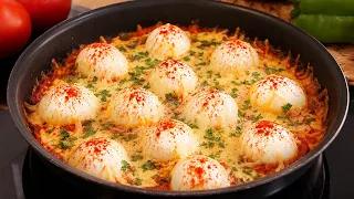 ¡No había probado unos HUEVOS tan deliciosos! 🤤 Receta turca