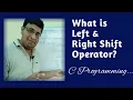 Left Shift And Right Shift In C Left Shift Operator Right Shift Operator C programming PART 8