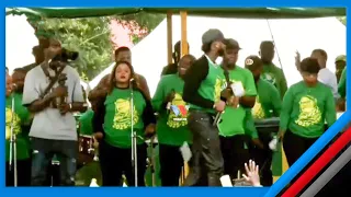 ONA VIBE LA DIAMOND AKIMUINGIZA DKT SAMIA KINYEREZI KWENYE MKUTANO WA KAMPENI NAMLEEEETAAA SAMIA 