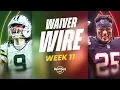 Download Lagu Fantasy Football Waiver Wire Pickups | Must-Have Players to Add (Week 11)