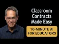 Create Classroom Contracts for Student Behavior in Under 5 Minutes Using AI